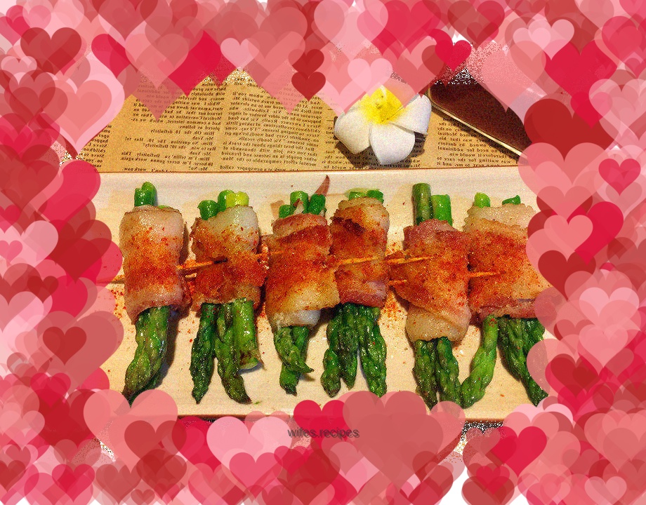 Bacon and Asparagus Wraps