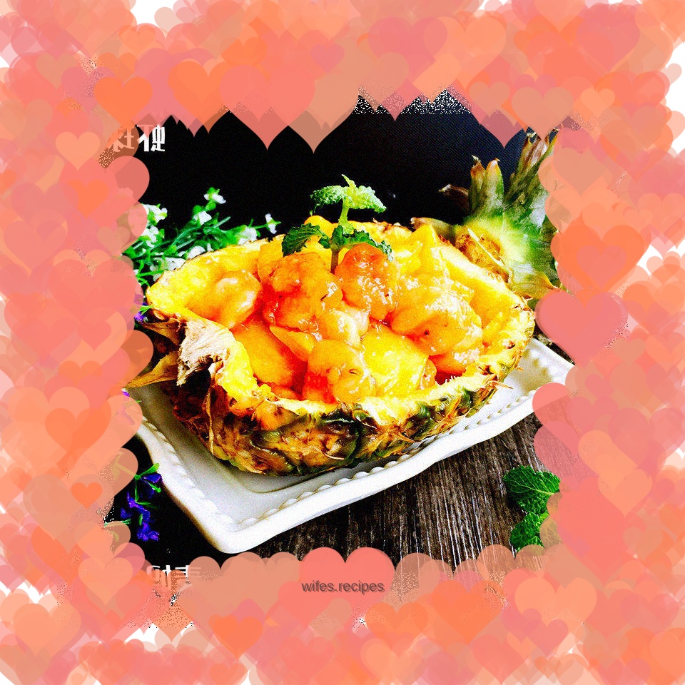 Pineapple Shrimp Balls