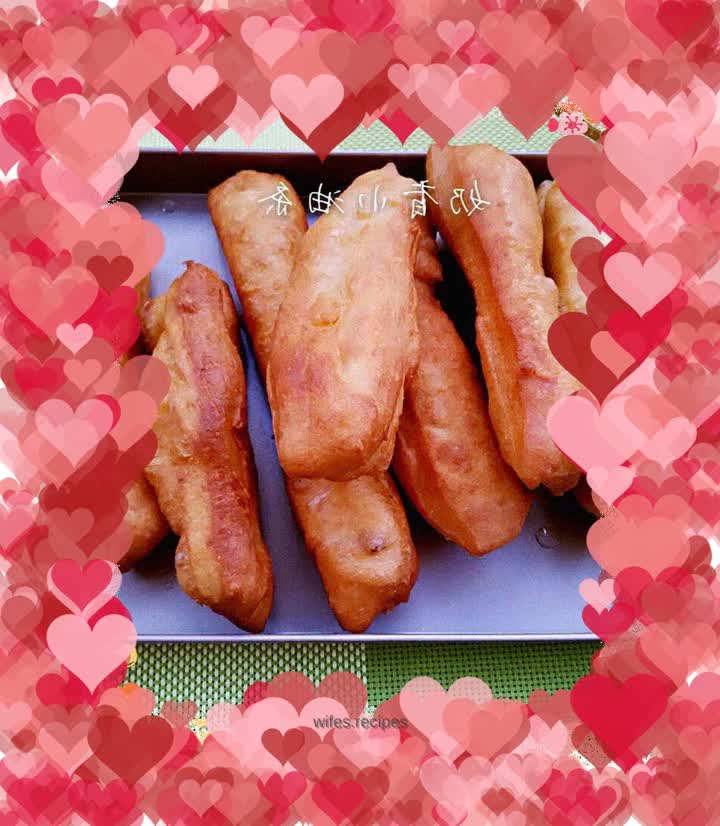 Creamy fried dough sticks