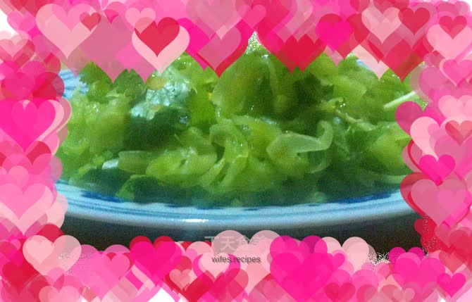 Lettuce mixed with cilantro