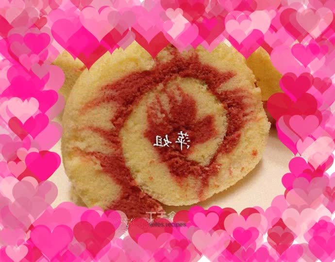 Tornado roll cake roll