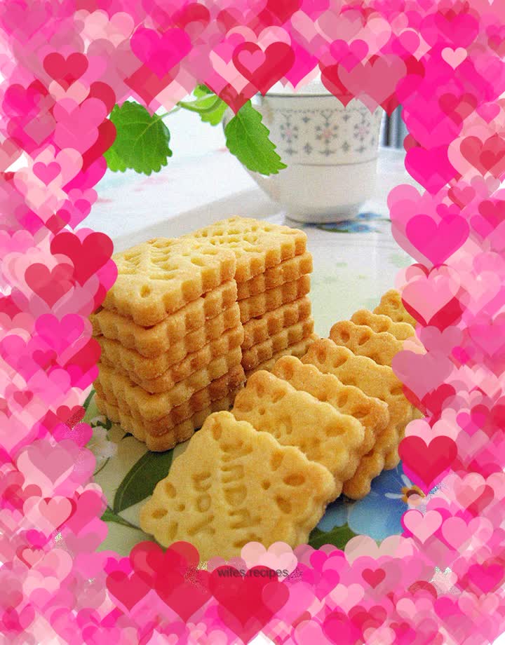 Egg yolk biscuits