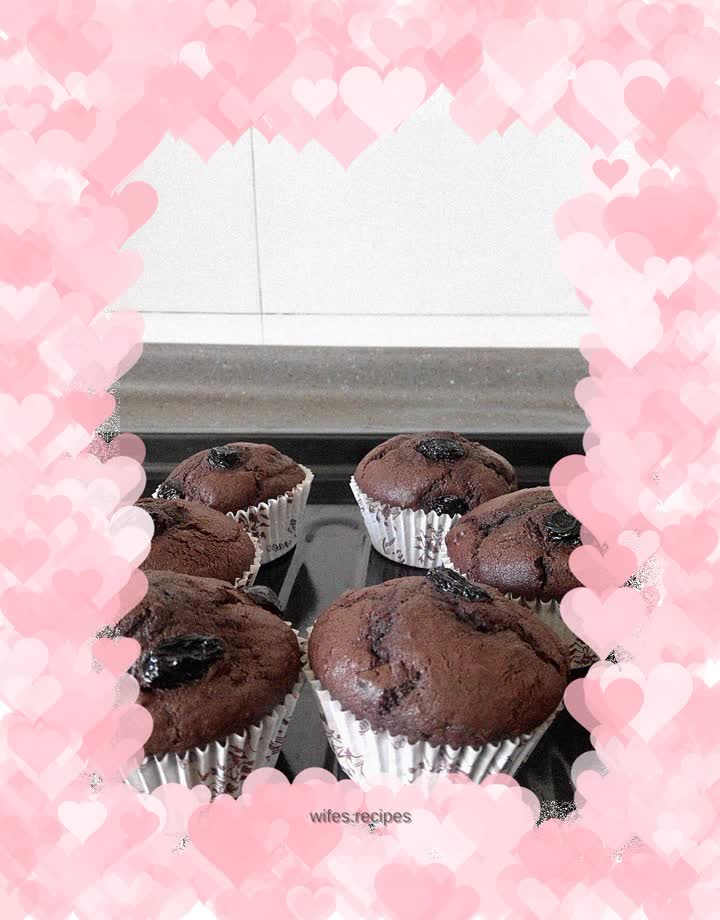 Chocolate muffin (emulsification method)
