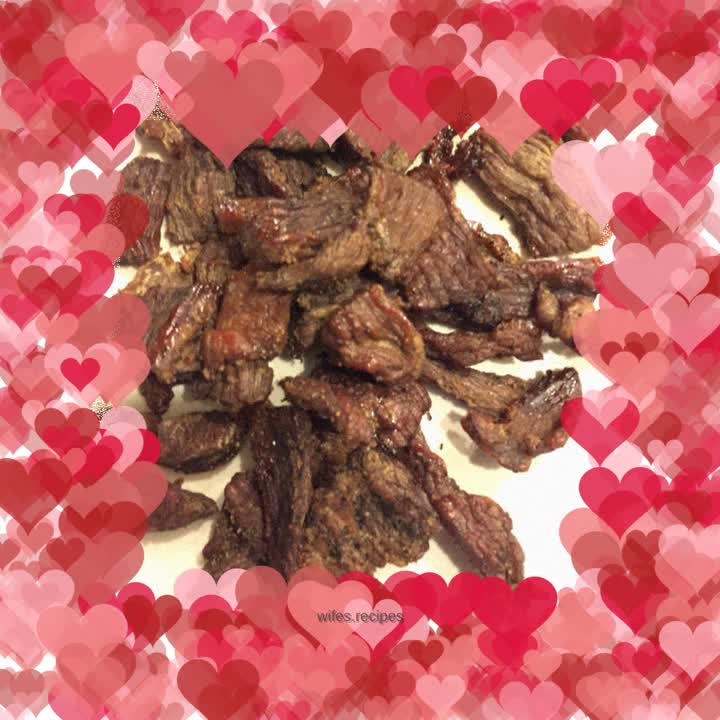 Black pepper beef jerky
