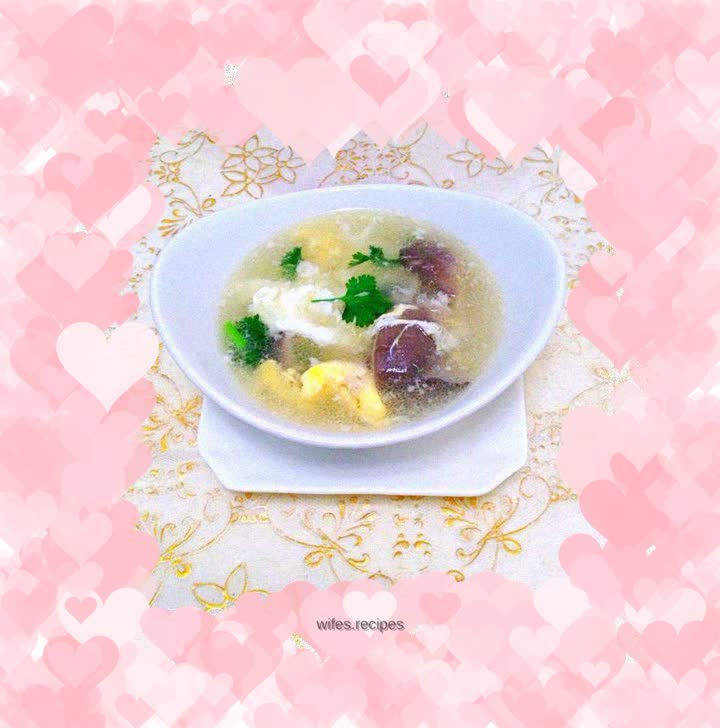 【Mushroom Egg Soup】---Common warming soup in winter