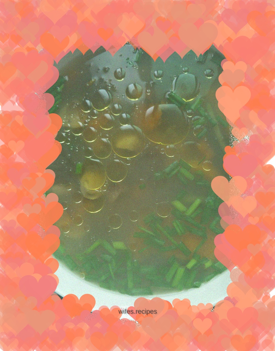 Straw mushroom and pumpkin soup