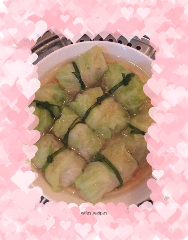 Green onion and jade meat buns