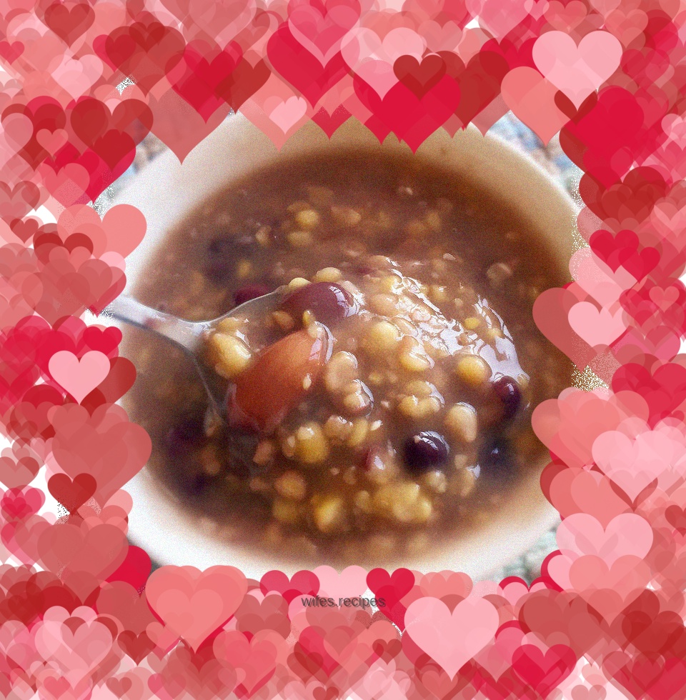 Sticky corn porridge