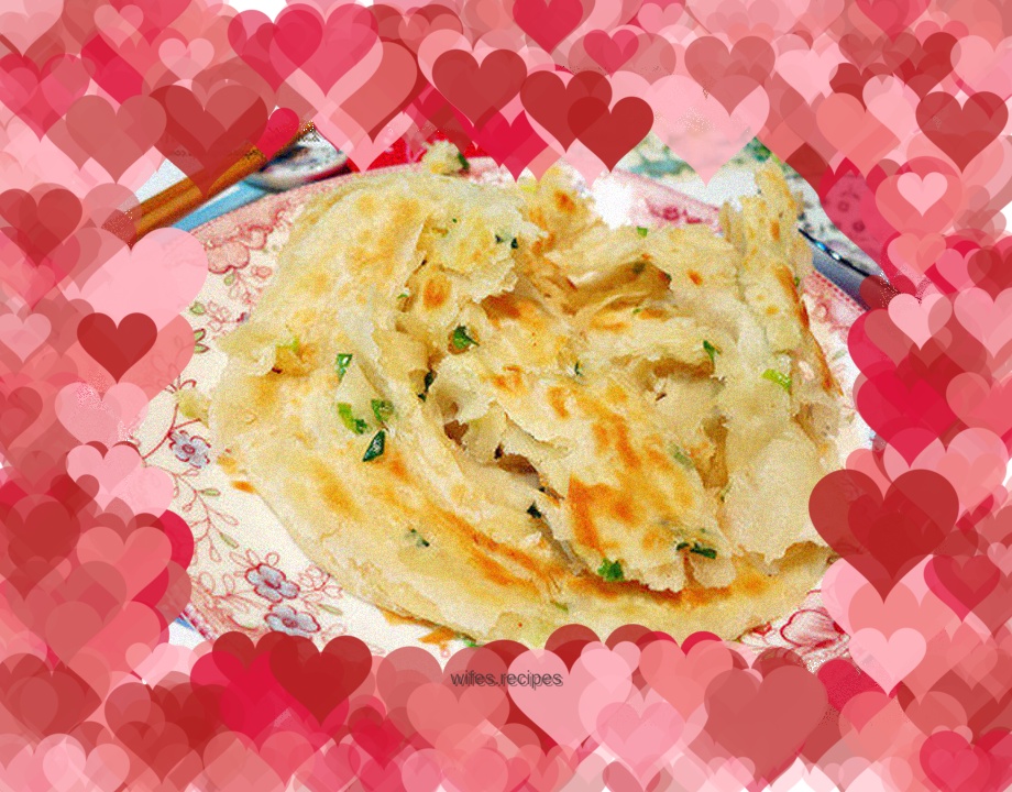 Delicious breakfast ready in 8 minutes - hand-caught scallion pancakes
