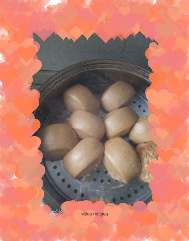 Brown sugar steamed buns