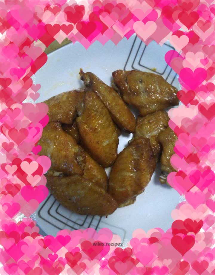 Grilled chicken wings