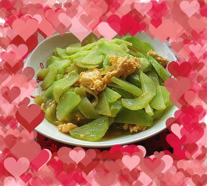 Stir-fried bamboo shoots with oyster sauce and eggs