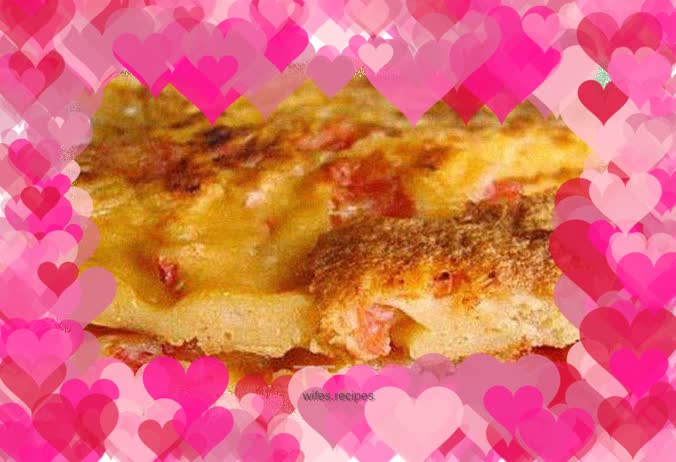 Fish-flavored egg pancake