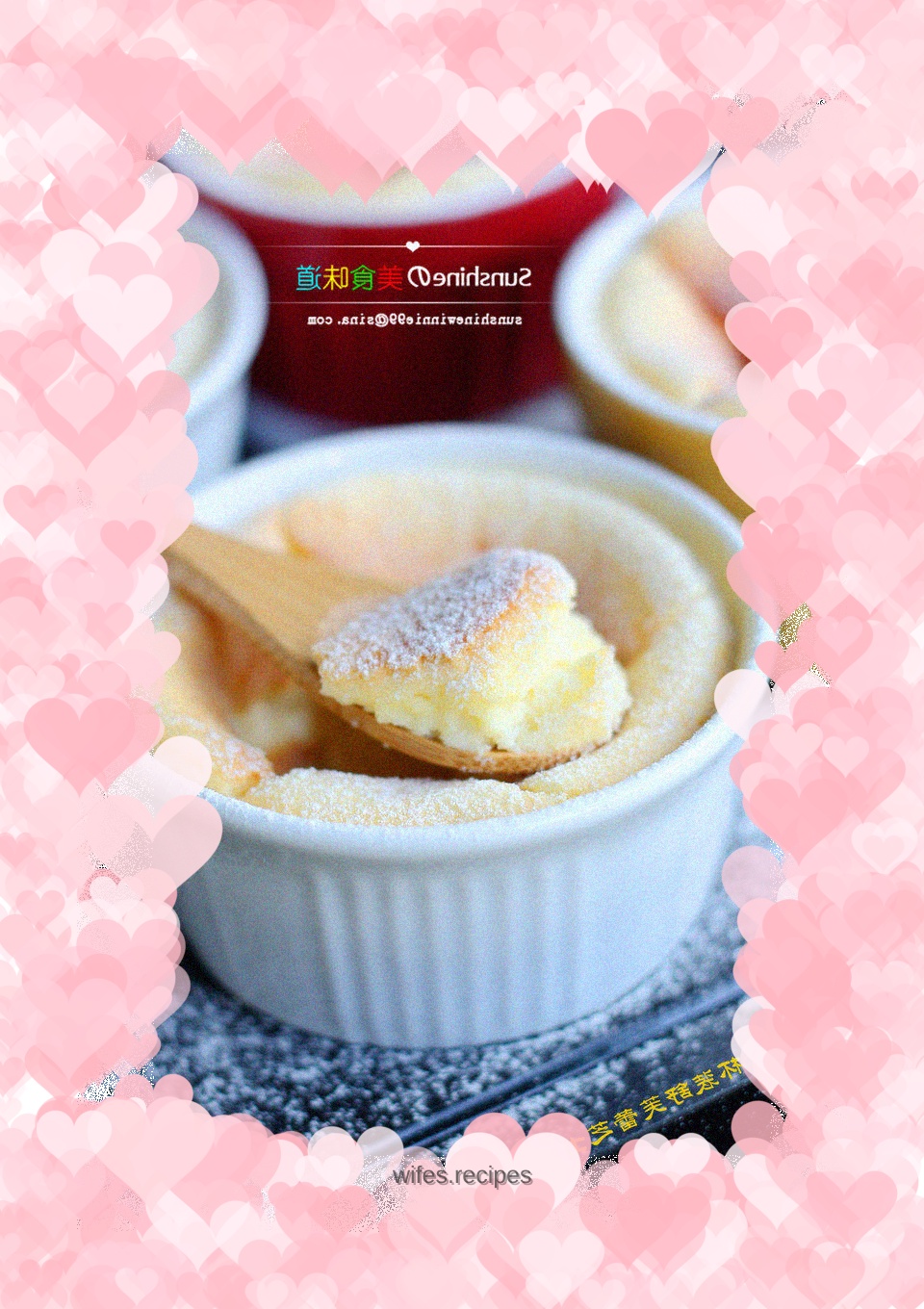 Extremely delicate and delicious-----Soufflé cheesecake in cup