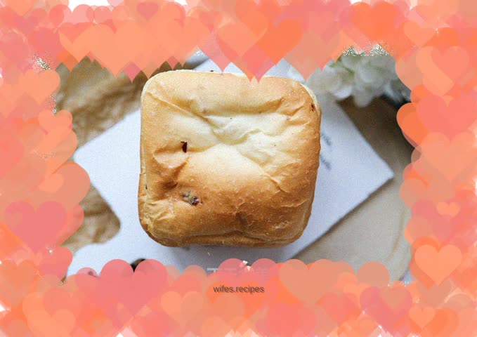 Milky cranberry toast for 12 months and above