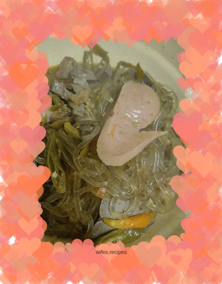 Pickled pepper vermicelli