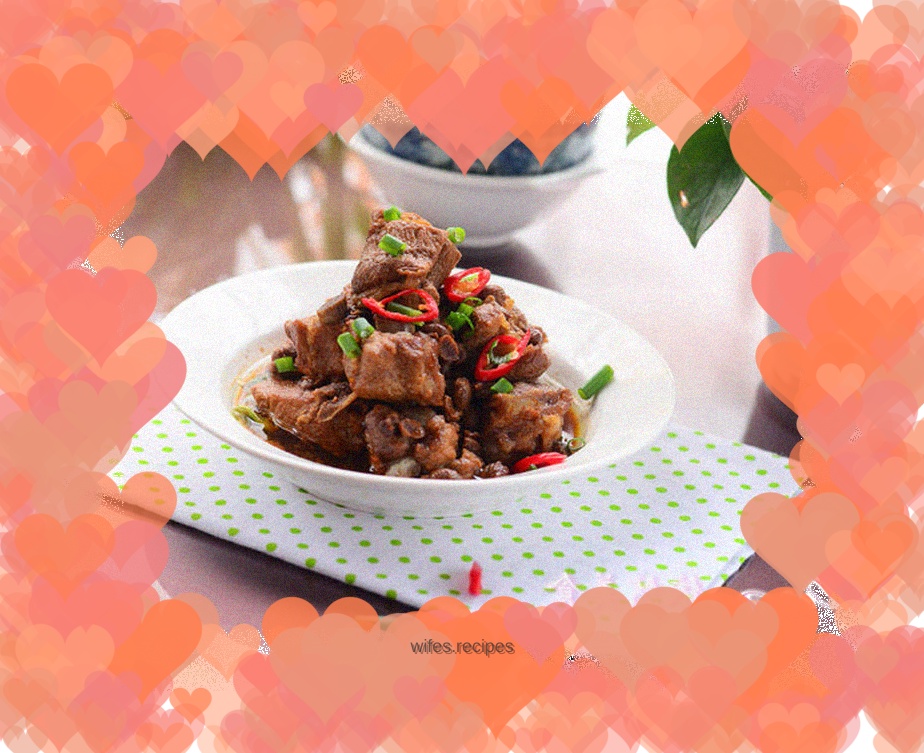 Summer Appetizer---Steamed Pork Ribs with Black Bean Flavor