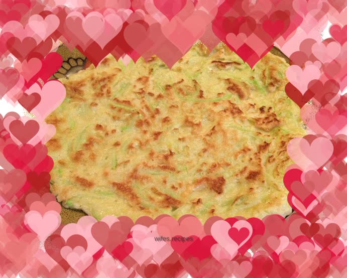 Delicious and nutritious zucchini pancakes