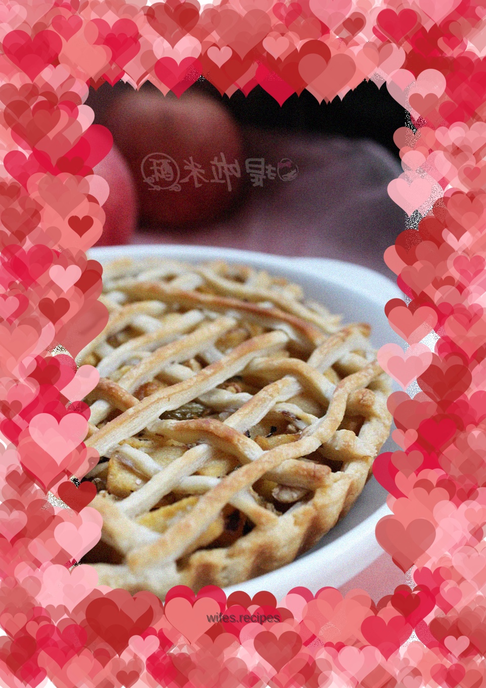 Sending you peace in the new year - Kuaishou apple pie