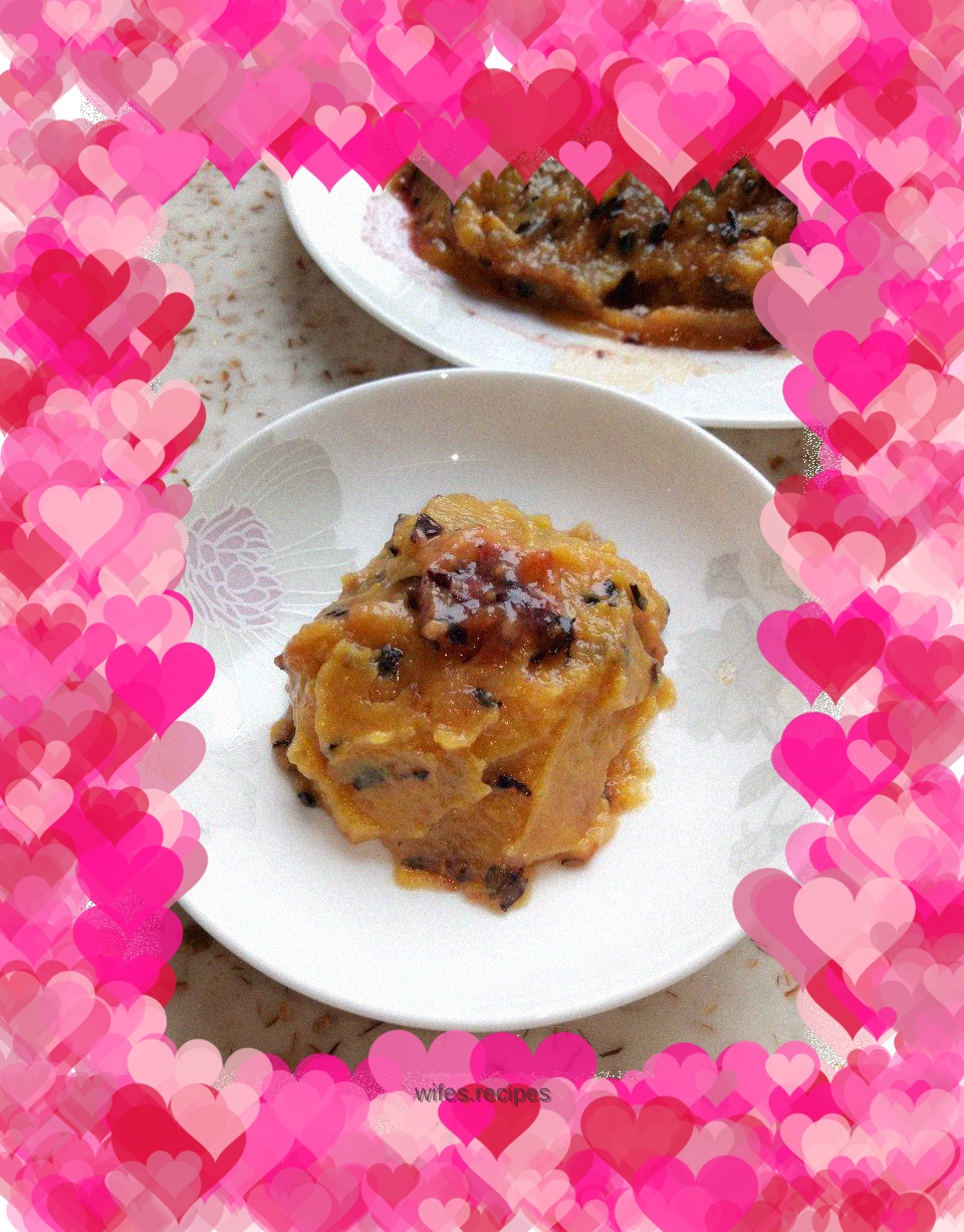 Blueberry Sweet Potato Mashed
