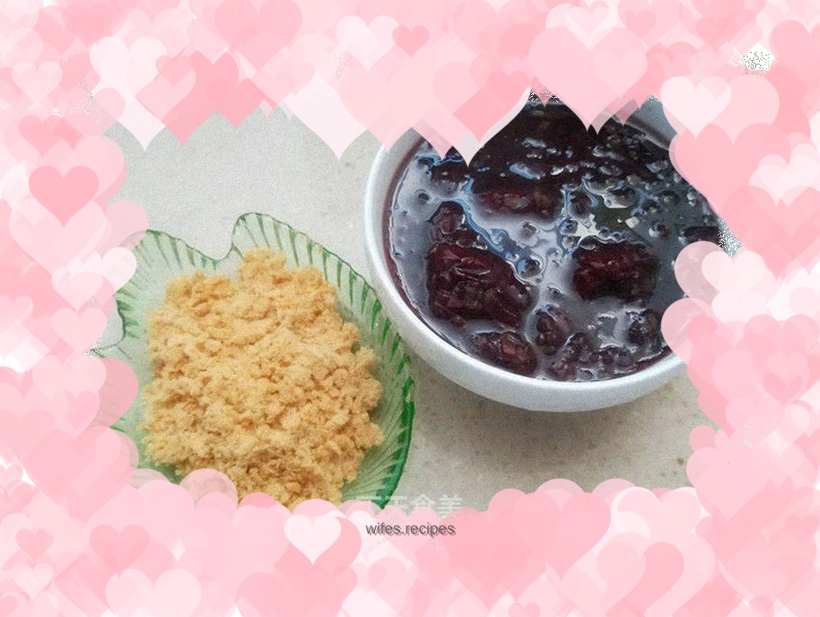 Double rice health porridge