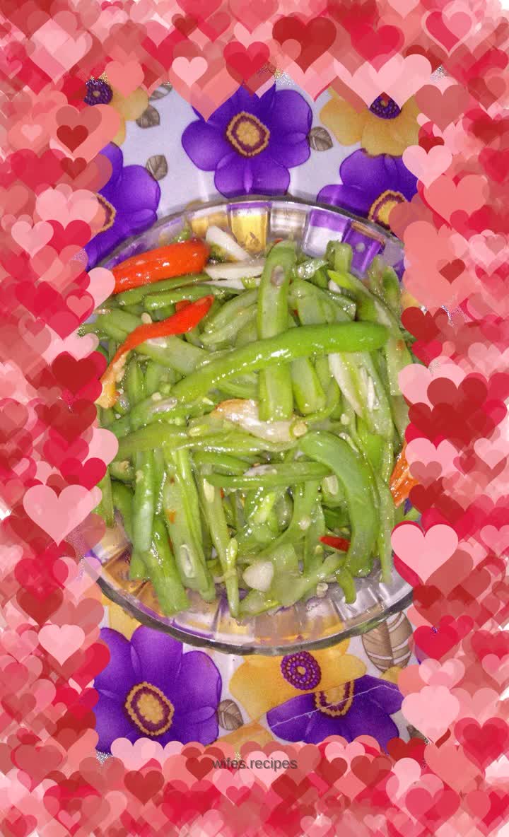 Stir-fried sword beans