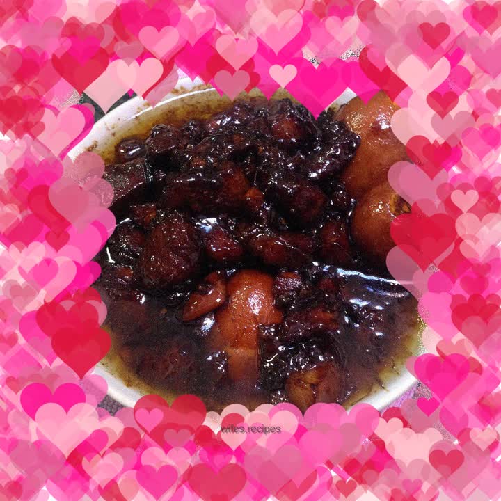 The sparkling [Grandma’s Braised Pork]
