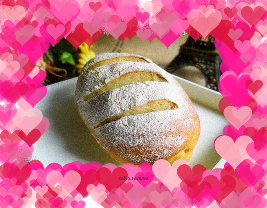Hand-kneaded dough————[French milky soft bread]