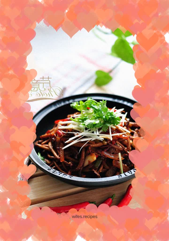 Dry pot tea tree mushroom