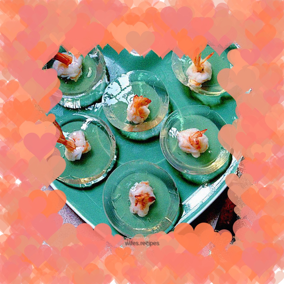 Crystal shrimp jelly