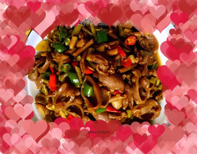 Hot and Sour Duck Offal