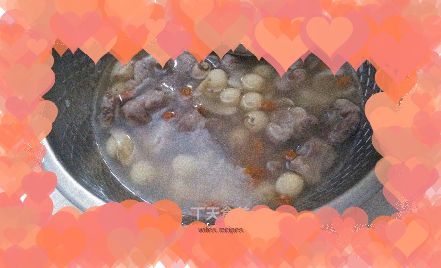 Lily Lotus Seed Pork Ribs Soup