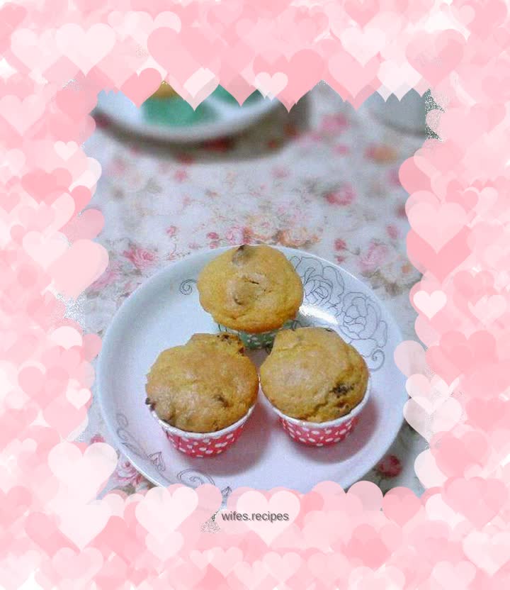 Red date muffin cake