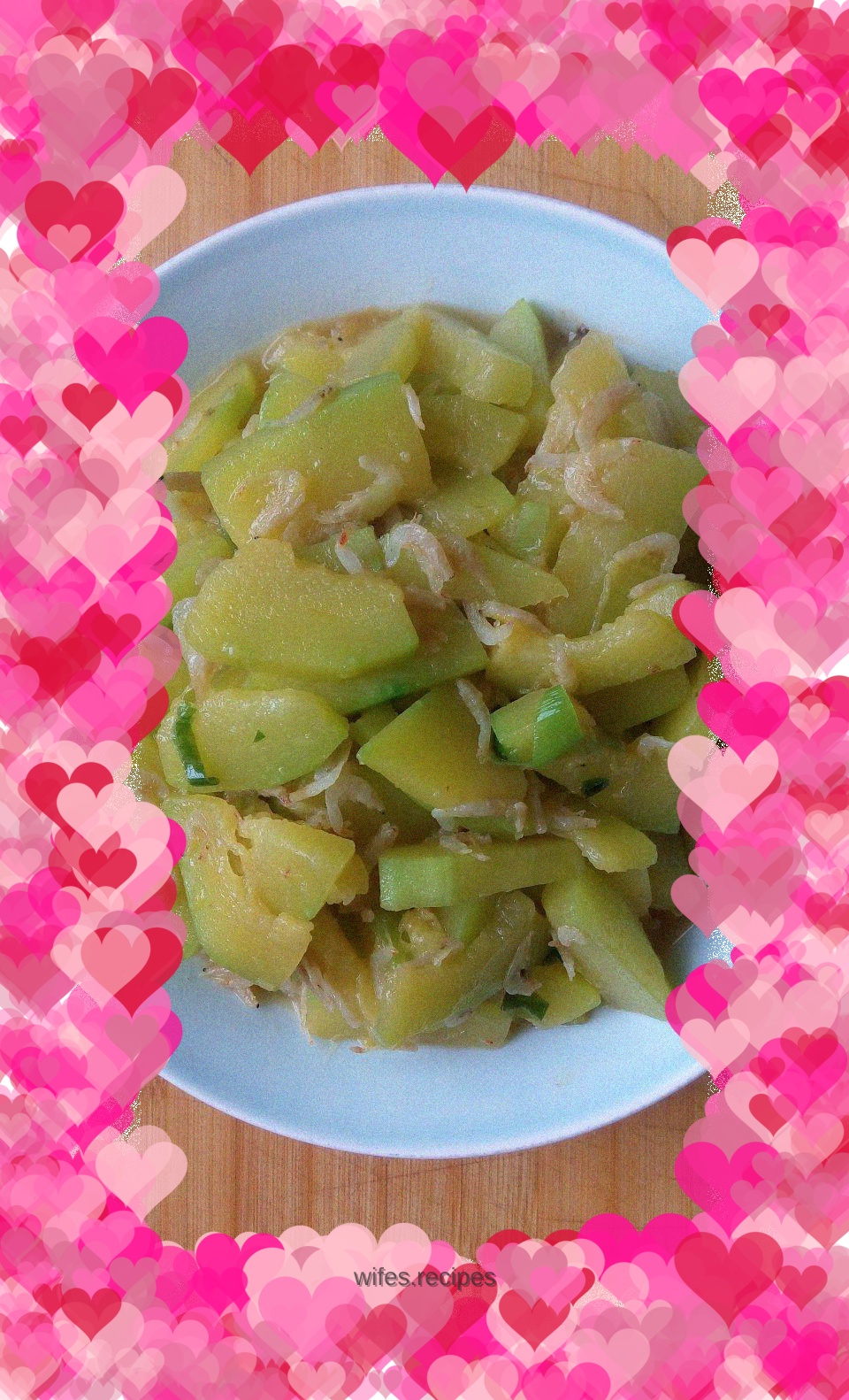 Braised Japanese Melon with Shrimp Skin