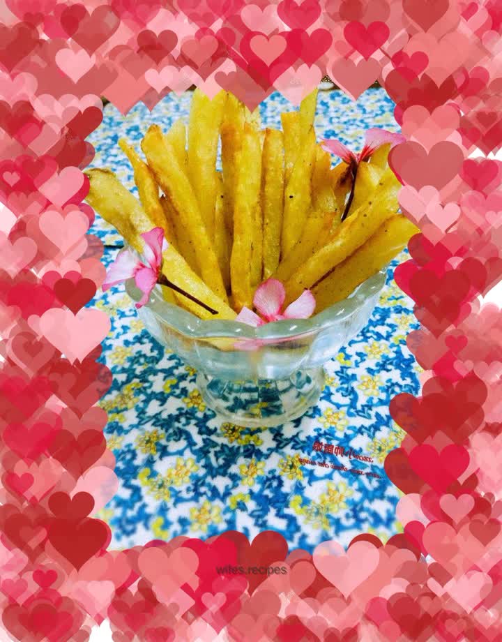 Spiced Baked French Fries