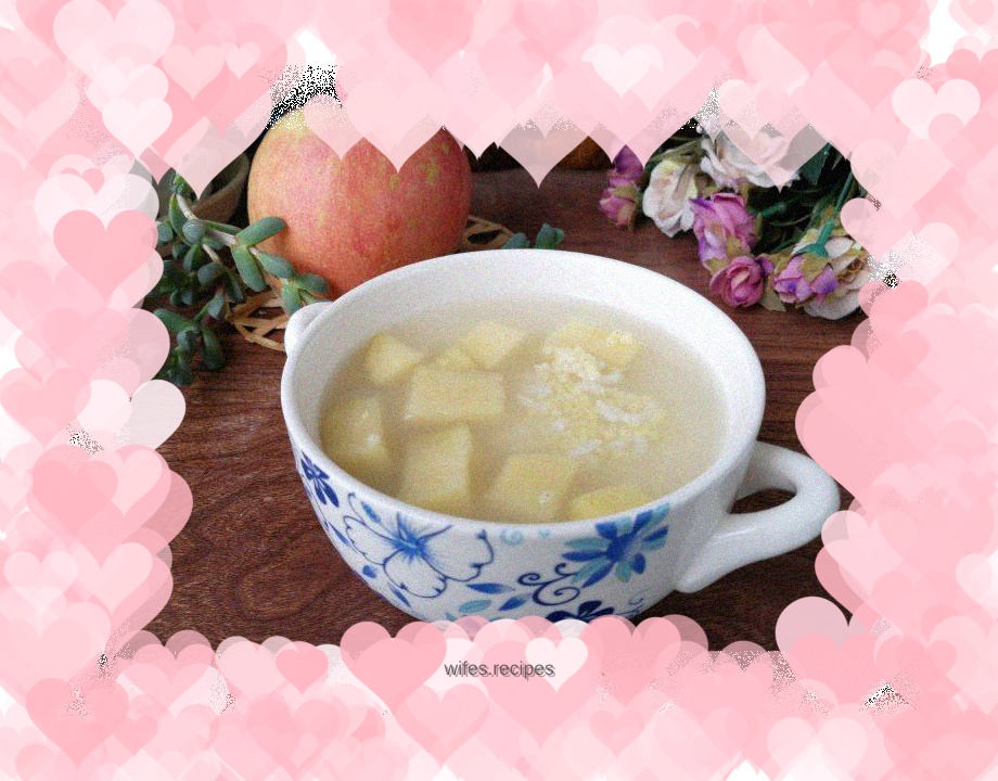 Apple Millet Glutinous Rice Porridge