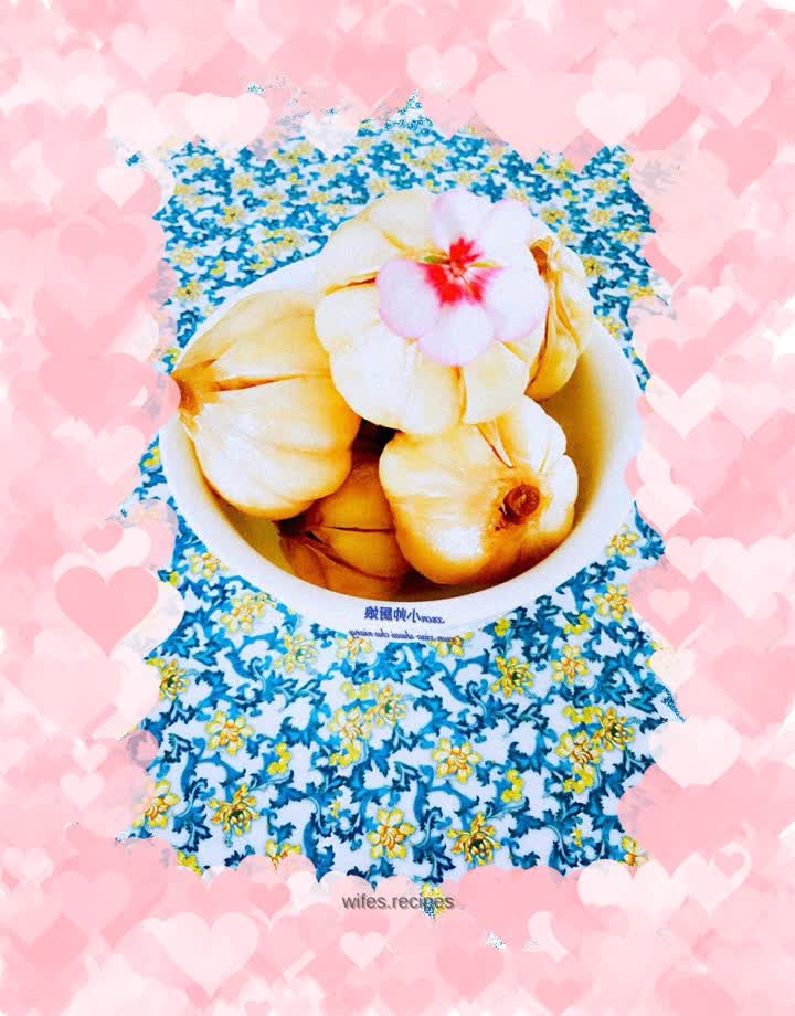 Sweet garlic~pickled sweet and sour garlic