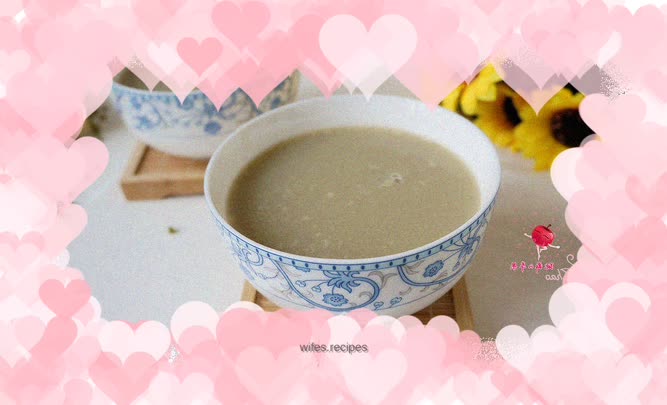 Mung Bean Lily Tremella Soy Milk