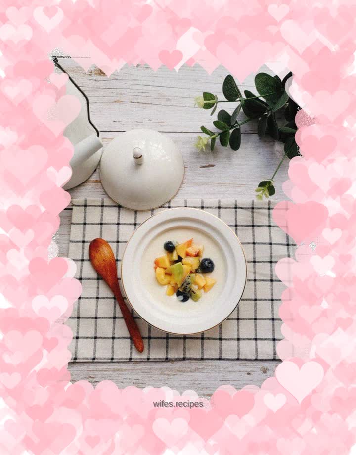 Durian yogurt fruit dip