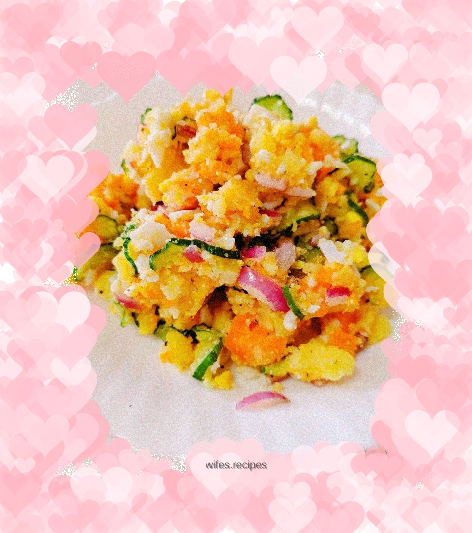 Black Pepper Mashed Potato Salad