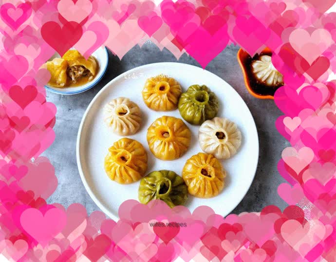 Xiao Long Bao with shrimp paste