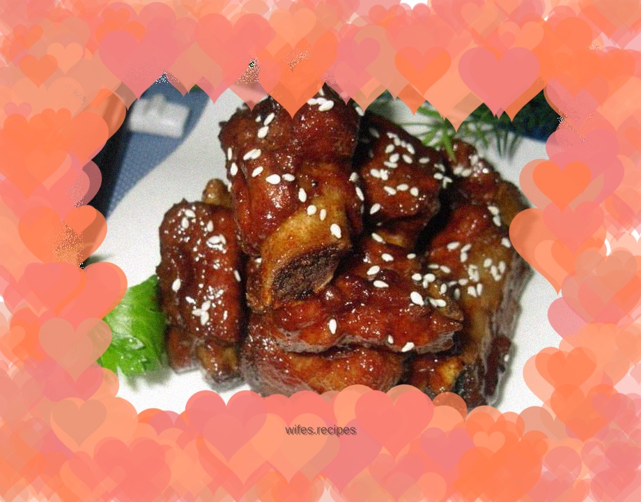 Sweet Honey------Sweet and Sour Pork Ribs