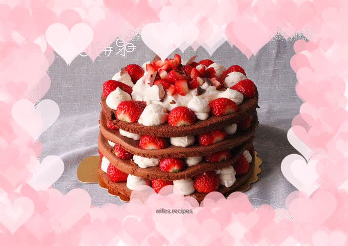 Chocolate Strawberry Cake