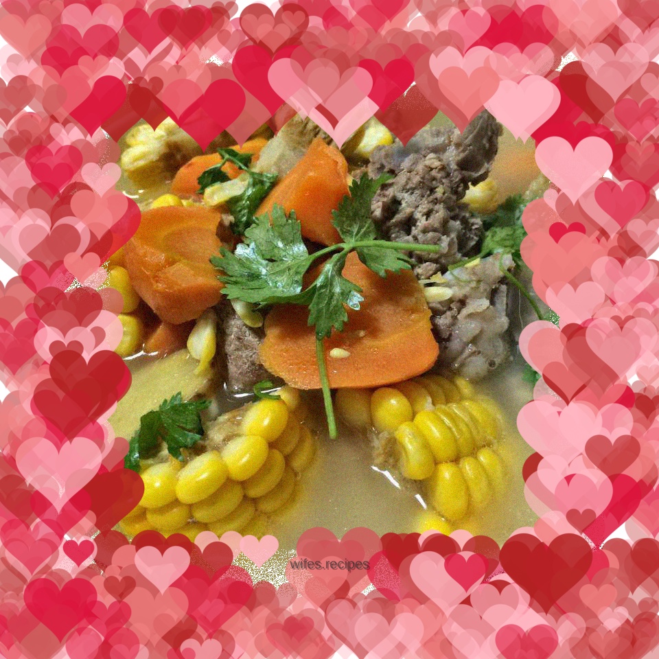 Sweet Carrot, Corn and Pork Ribs Soup