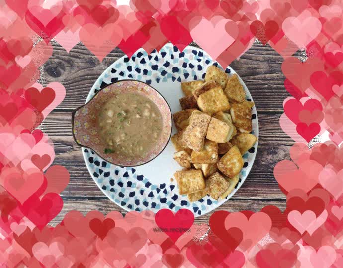 Street food stinky tofu