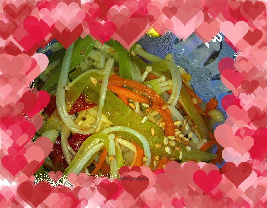 Stir-fried three shredded strands