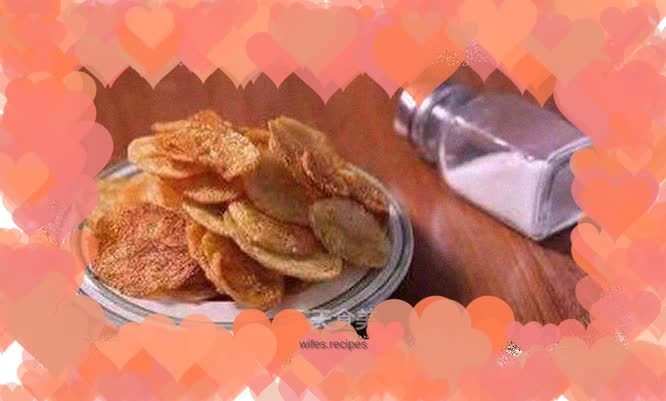 【Homemade potato chips (microwave version)】