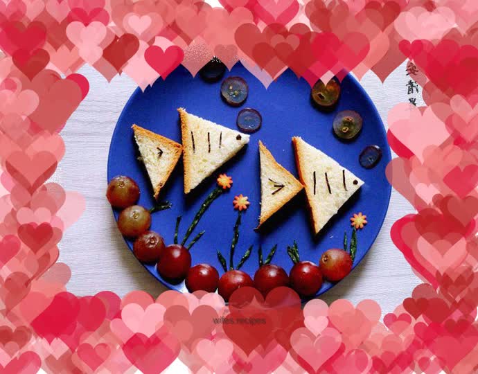 Breakfast platter - fish one by one