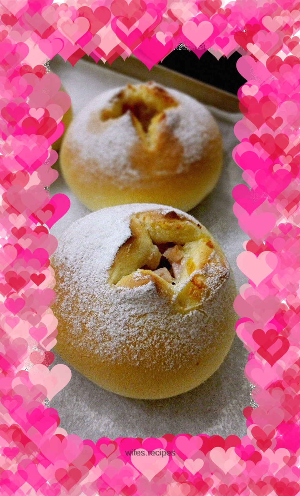 Bacon cheese buns