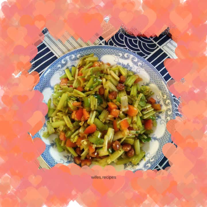 Celery and Peanut Salad